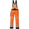 Pantalon de pluie multi normes arc électrique orange dos