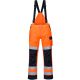 Pantalon de pluie de travail atex haute visibilité à bretelles