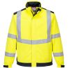 Veste softshell modaflame multi norme arc électrique jaune face