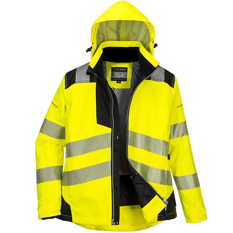 Parka d'hiver PW3 pour Femmes jaune face
