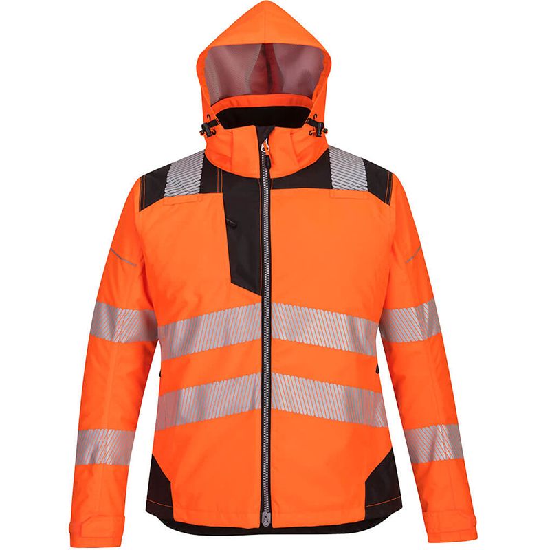 Parka d'hiver PW3 pour Femmes orange face