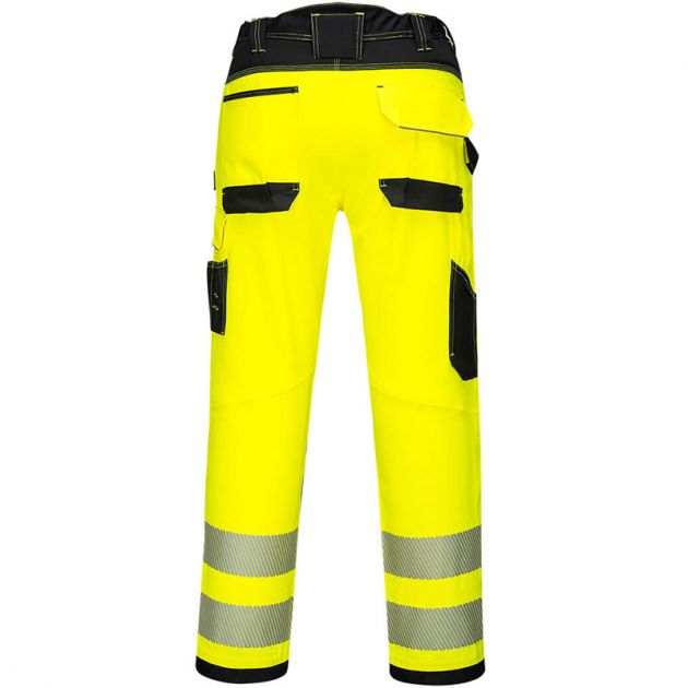 Pantalon de travail PW3 Stretch Holster jaune dos