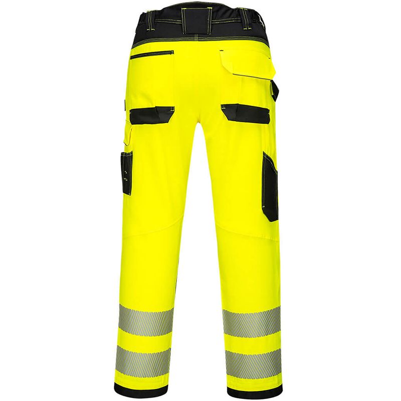 Pantalon de travail PW3 Stretch Holster jaune dos