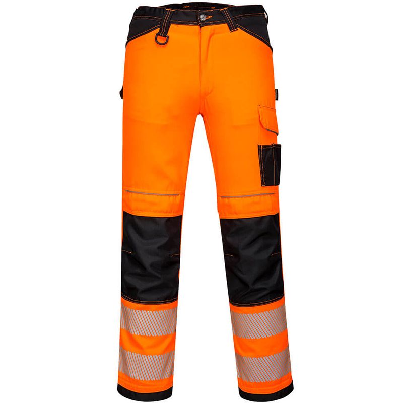 Pantalon de travail PW3 Stretch Holster orange face