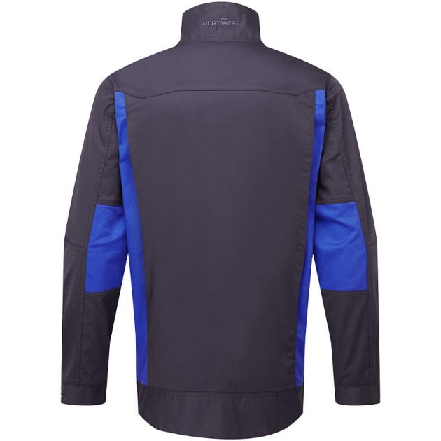 Veste Lavage Industriel WX3 bleu dos