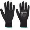 Gant Dermi-Grip NPR15 Nitrile Sablé noir R/V