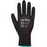 Gant Dermi-Grip NPR15 Nitrile Sablé noir