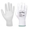 Gant enduit PU blanc R/V