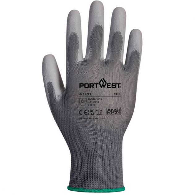 Gant enduit PU gris