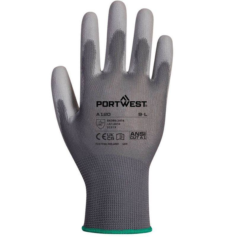 Gant enduit PU gris