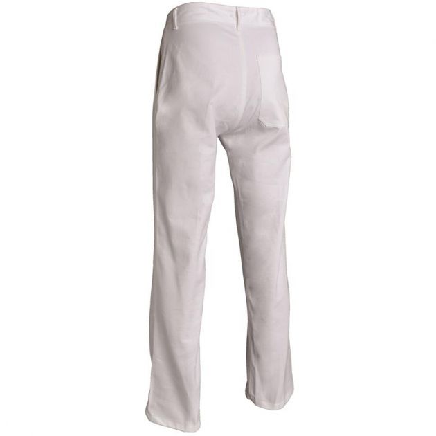 Pantalon de travail homme Adrien blanc dos