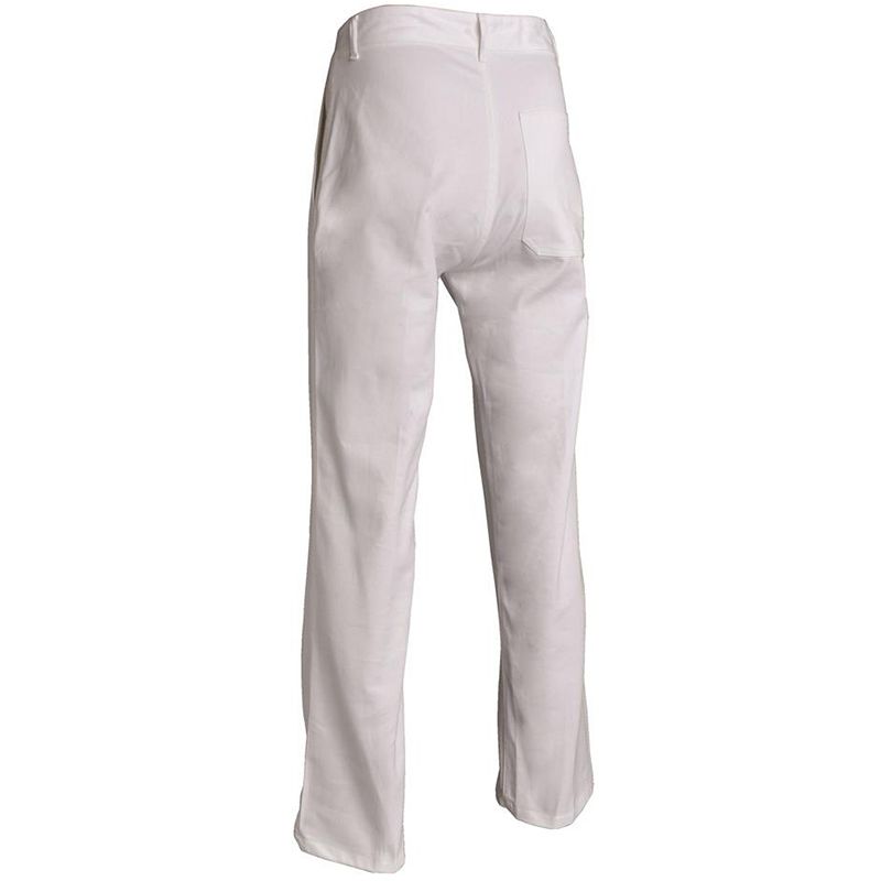 Pantalon de travail homme Adrien blanc dos