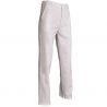 Pantalon de travail homme Adrien blanc face