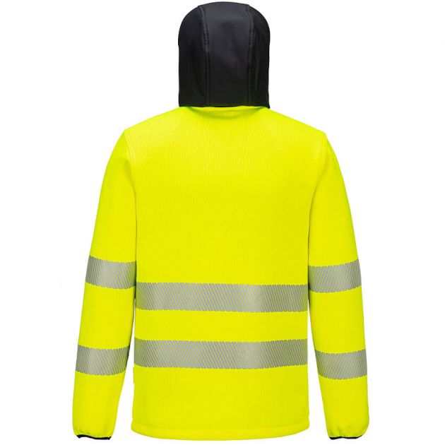 Polaire technique Hi-Vis PW3 orange dos