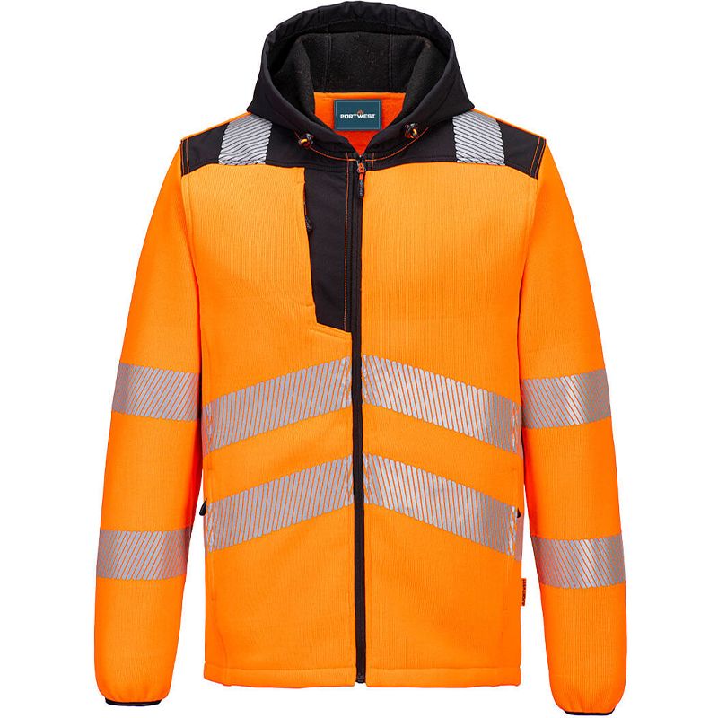 Polaire technique Hi-Vis PW3 orange face