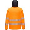 Polaire technique Hi-Vis PW3 orange dos