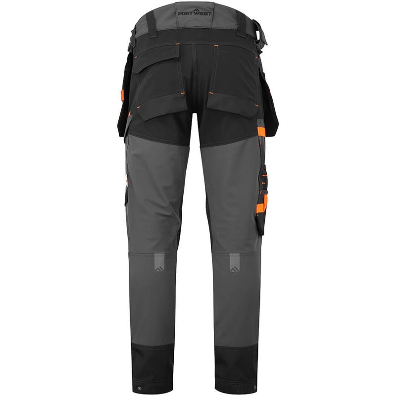Pantalon extensible WX2 Holster gris dos