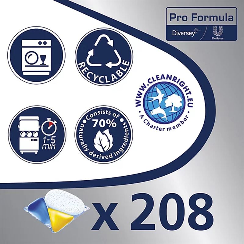 Skip Pro Formula Biological 208 capsules caractéristiques Skip Pro Formula Biological 208 capsules caractéristiques