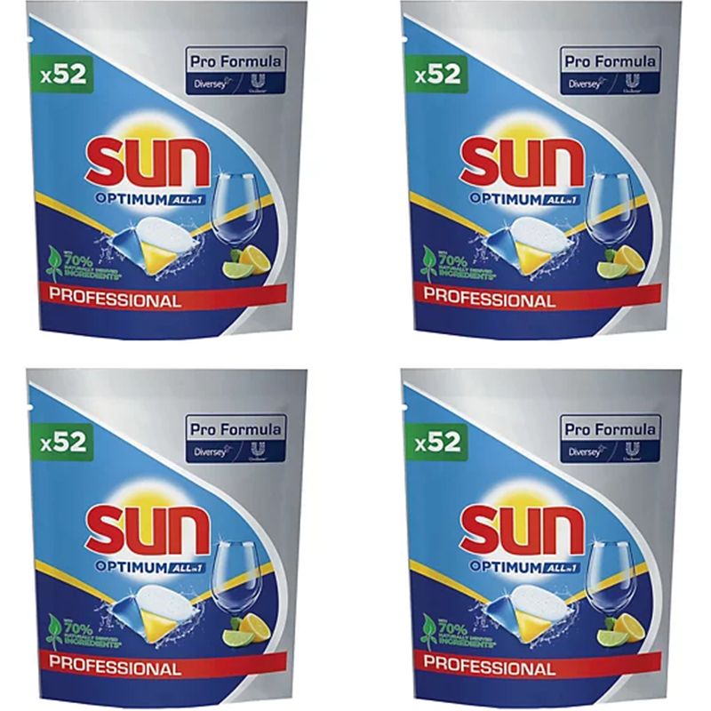 Skip Pro Formula Biological 208 capsules 4 paquets de 52 Skip Pro Formula Biological 208 capsules 4 paquets de 52