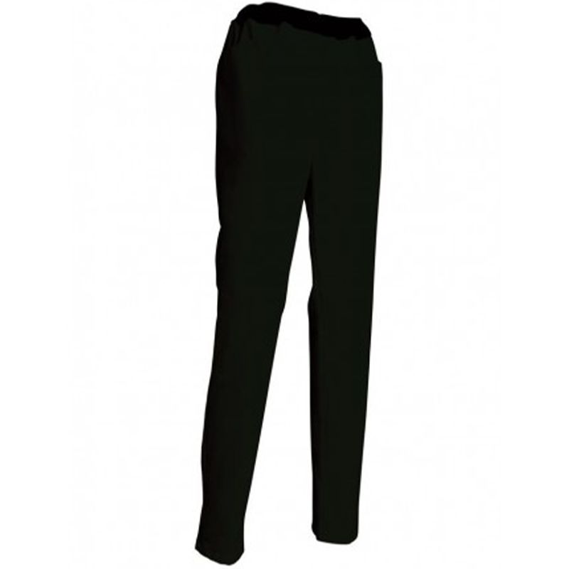 Pantalon de cuisine à élastique noir