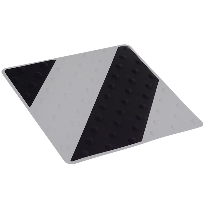 Dalle polyuréthane bi couleur458 x 420 x 7,5 mm x 10 noir gris