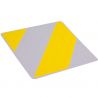 Dalle polyuréthane bi couleur458 x 420 x 7,5 mm x 10 jaune gris