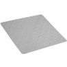 Dalle polyuréthane monochrome 458 x 420 x 7,5 mm x 10 gris