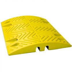 Ralentisseur droit à l'unité 20-30km/h H 50 mm jaune