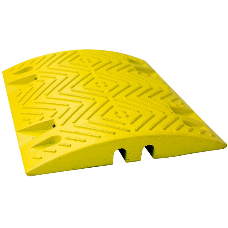 Ralentisseur droit à l'unité 20-30km/h H 50 mm jaune