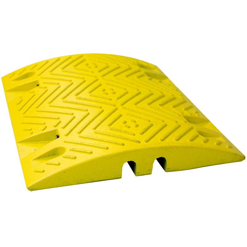 Ralentisseur droit à l'unité 10-20km/h H 60 mm jaune