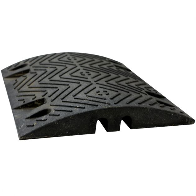 Ralentisseur droit à l'unité 10-20km/h H 60 mm noir