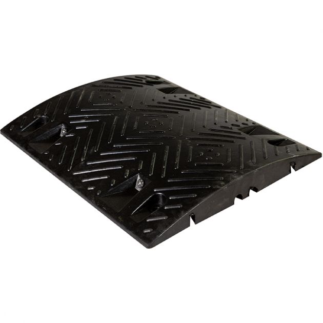 Ralentisseur droit à l'unité Bump H50 25-30km/h noir