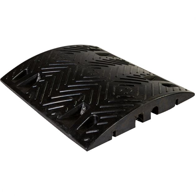 Ralentisseur droit à l'unité Bump H60 15-20km/h noir