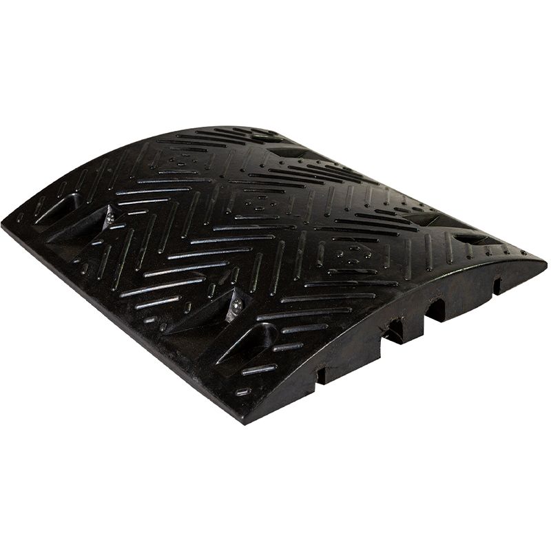 Ralentisseur droit à l'unité Bump H60 15-20km/h noir