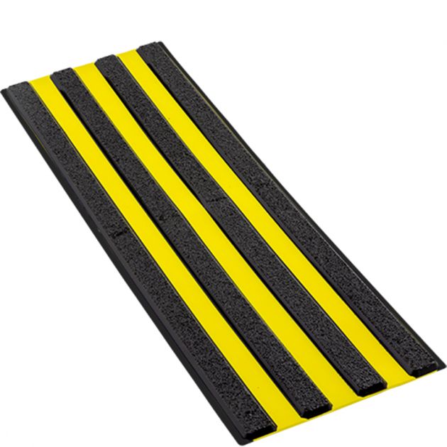 BAO polyuréthane bi colore x 10 noir jaune 21,6