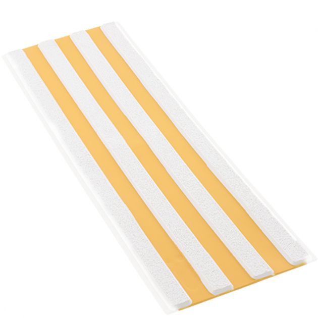 BAO polyuréthane bi colore blanc orange x 10 21,6