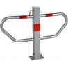 Barrière de parking Ø32 mm L 600 x H 800 mm cylindre européen dépliée