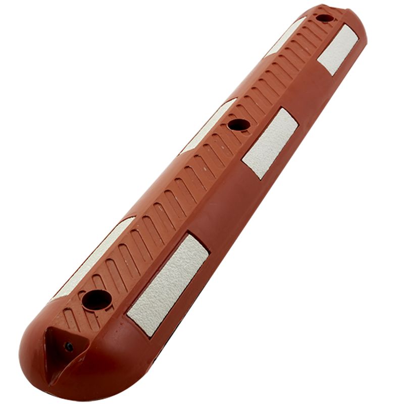 Séparateur de voies 100 x 15 x 5 cm rouge blanc face