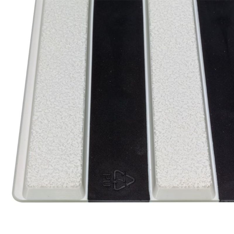 BAO polyuréthane monochrome x 10 blanc noir close up