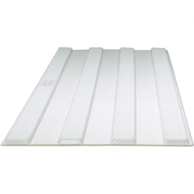 BAO polyuréthane monochrome x 10 blanc 4 nervures face