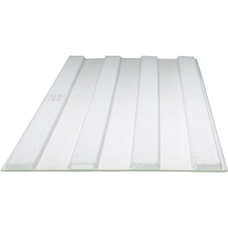 BAO polyuréthane monochrome x 10 blanc 4 nervures face