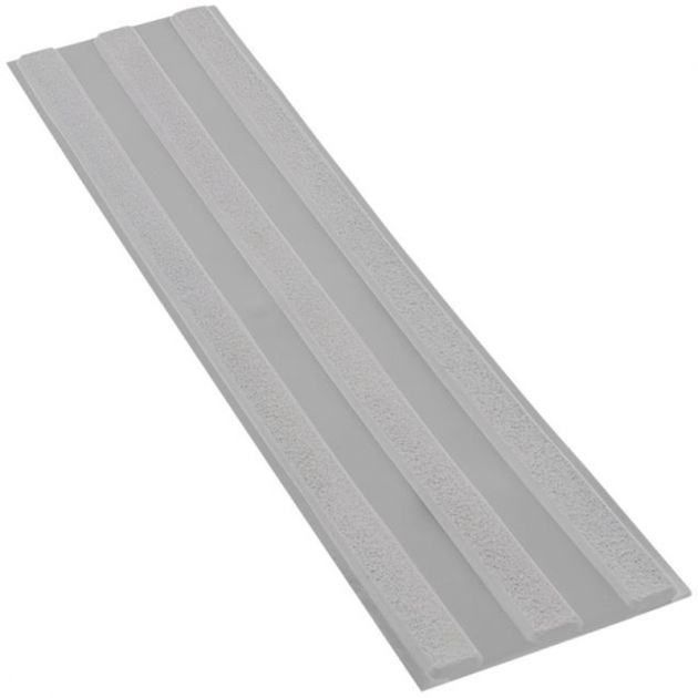 BAO polyuréthane monochrome x 10 gris 3 bandes coté gris