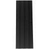 BAO polyuréthane monochrome x 10 NOIR 4 nervures dessus
