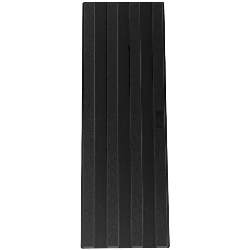 BAO polyuréthane monochrome x 10 NOIR 4 nervures dessus