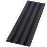 BAO polyuréthane monochrome x 10 noir 4 nervures face
