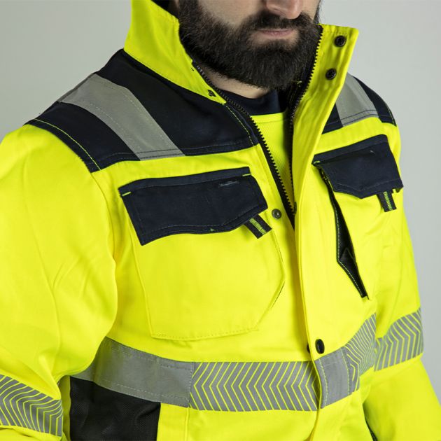 Veste HV col