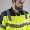 Combi 2 zips bicolore torse