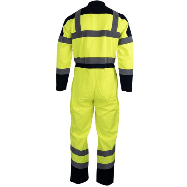 Combi 2 zips bicolore dos