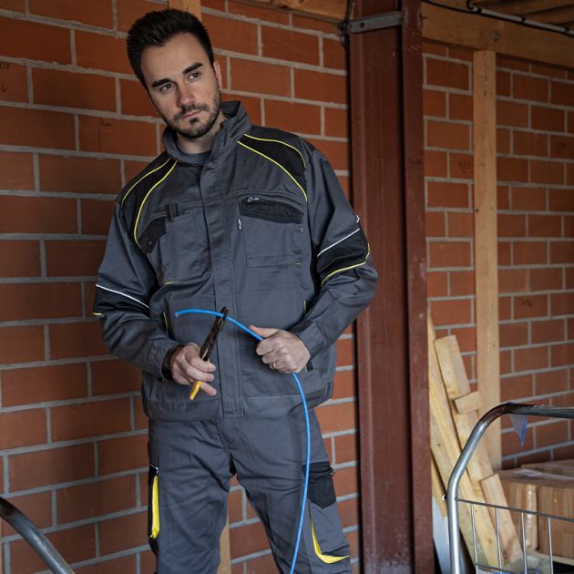 Blouson tricolore ambiance