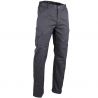 Pantalon braguette zippée multipoches gris quart